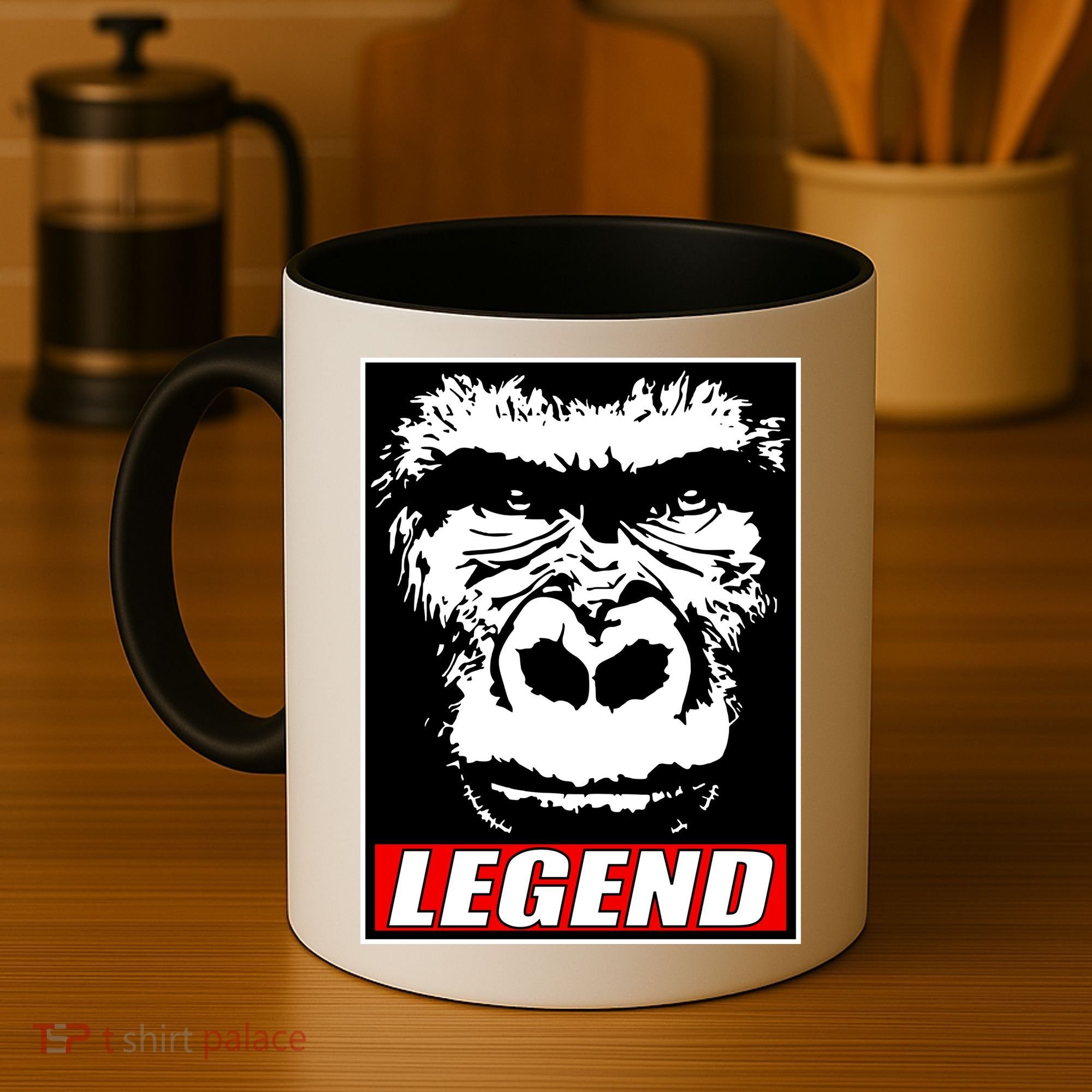 Harambe LEGEND Gorilla Poster RIP 2016 Coffee Mug