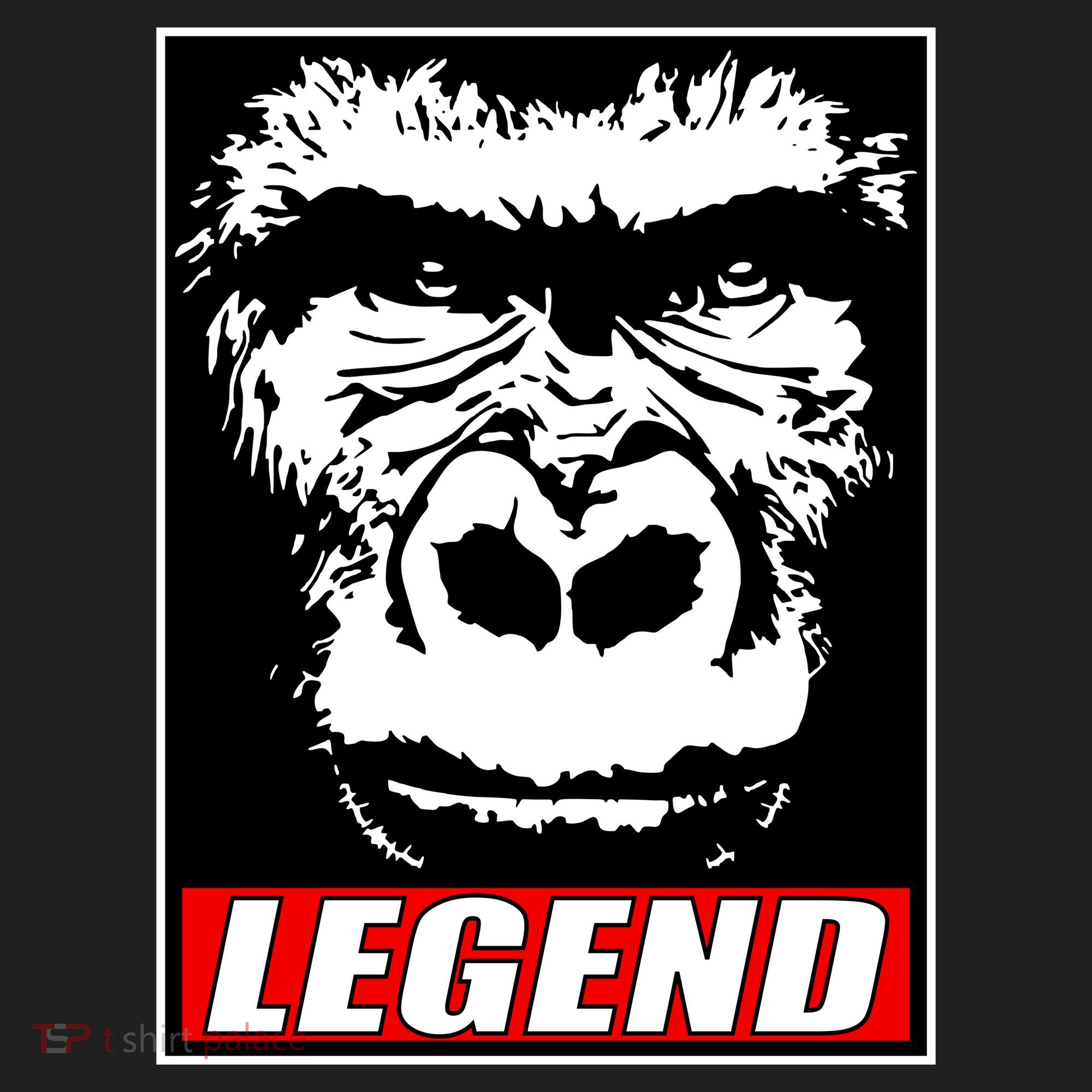Harambe LEGEND Gorilla Poster RIP 2016 Tumbler