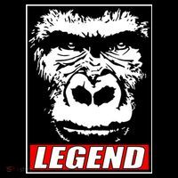 Harambe LEGEND Gorilla Poster RIP 2016 Ornament thumb 1