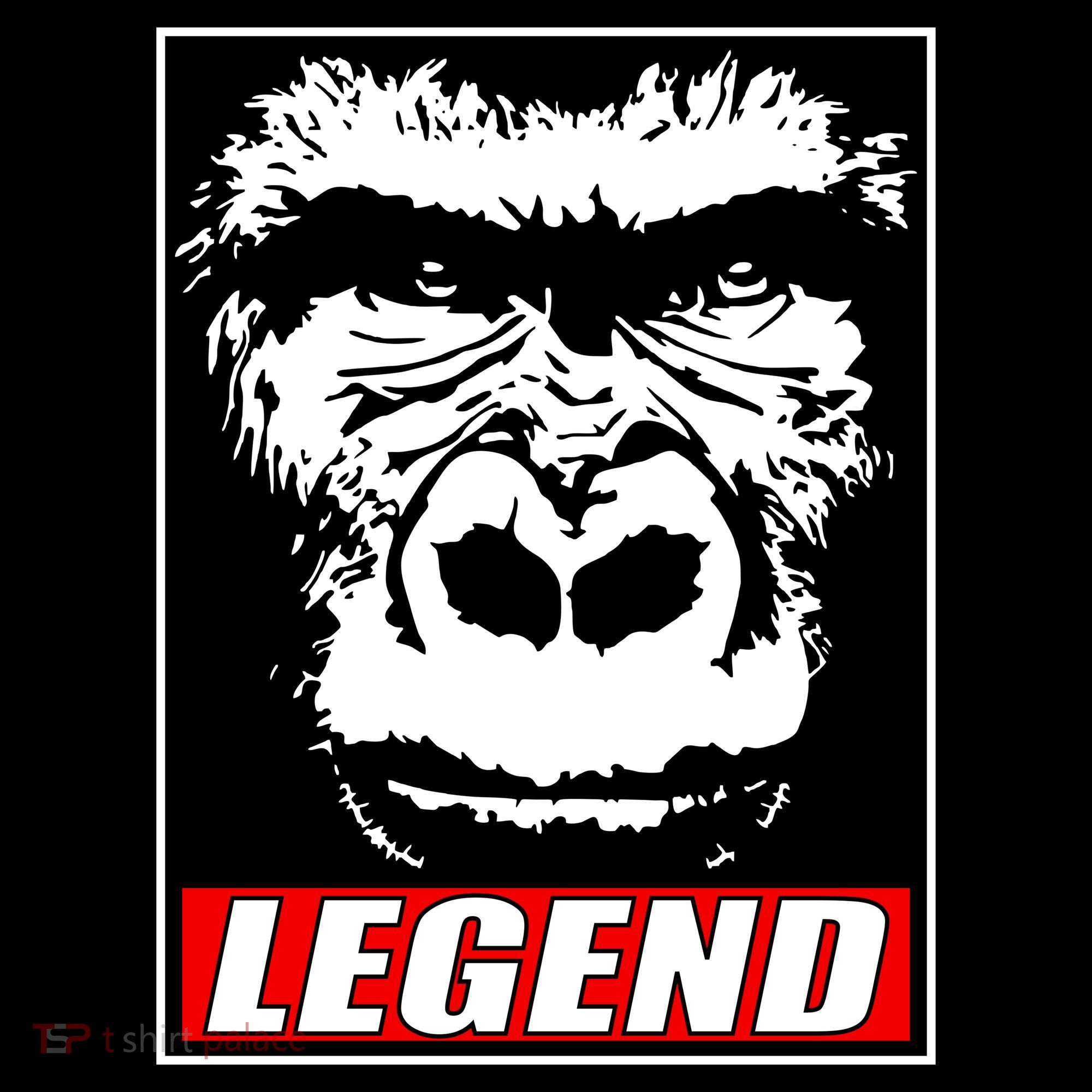 Harambe LEGEND Gorilla Poster RIP 2016 Ornament