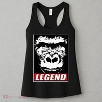 Harambe LEGEND Gorilla Poster RIP 2016 Women's Tank Top thumb 3