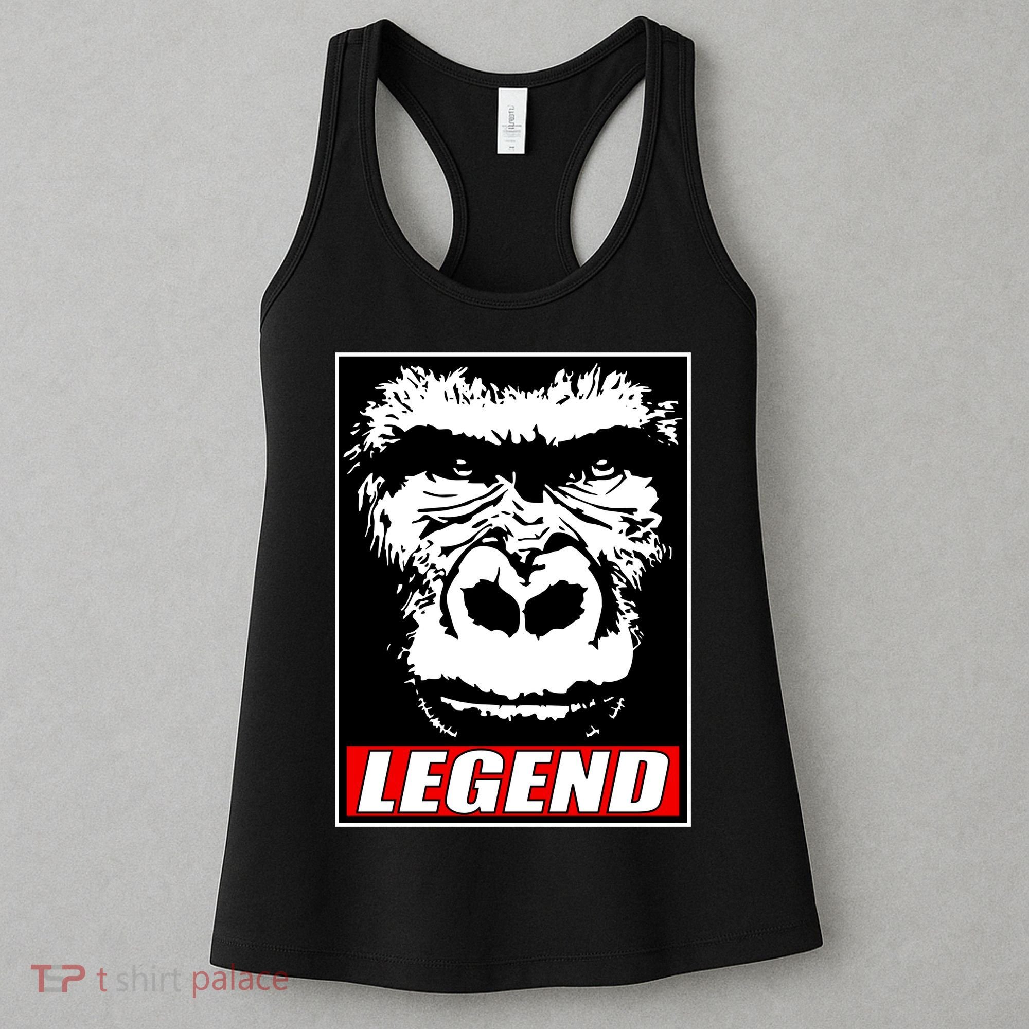 Harambe LEGEND Gorilla Poster RIP 2016 Women's Tank Top
