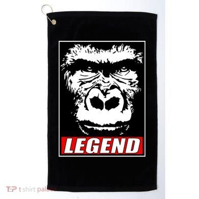 Harambe LEGEND Gorilla Poster RIP 2016 Golf Towel