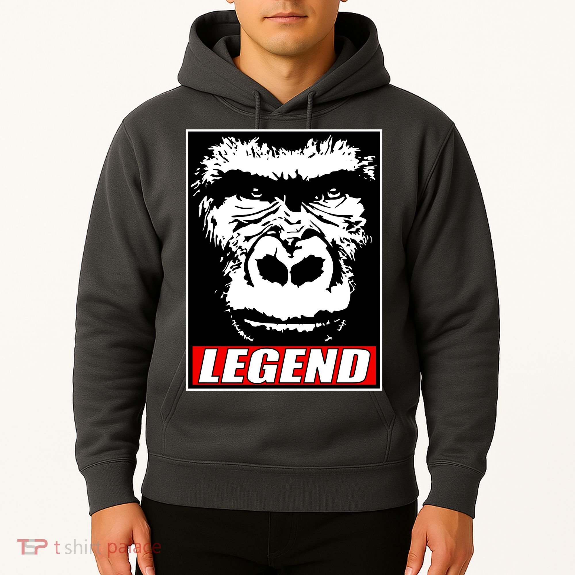 Harambe LEGEND Gorilla Poster RIP 2016 Hoodie
