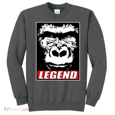 Harambe LEGEND Gorilla Poster RIP 2016 Sweatshirt