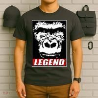 Harambe LEGEND Gorilla Poster RIP 2016 T-Shirt thumb 6