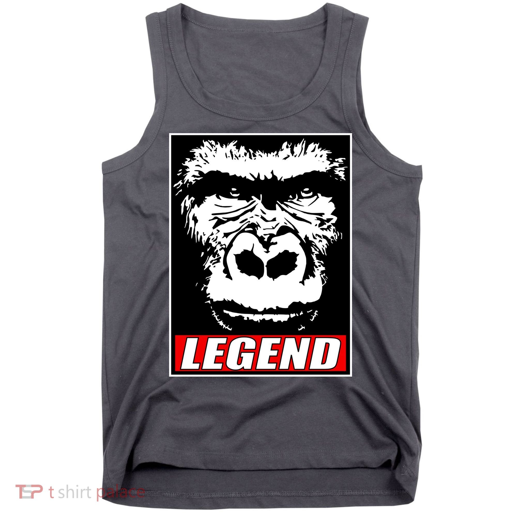 Harambe LEGEND Gorilla Poster RIP 2016 Tank Top