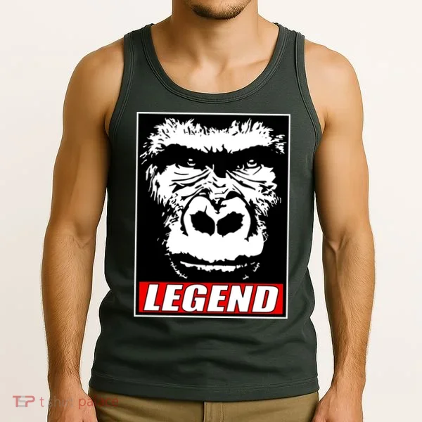 Harambe LEGEND Gorilla Poster RIP 2016 Tank Top