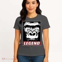 Harambe LEGEND Gorilla Poster RIP 2016 Women's T-Shirt thumb 4