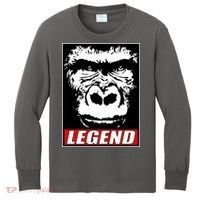 Harambe LEGEND Gorilla Poster RIP 2016 Kids Long Sleeve Shirt thumb 0
