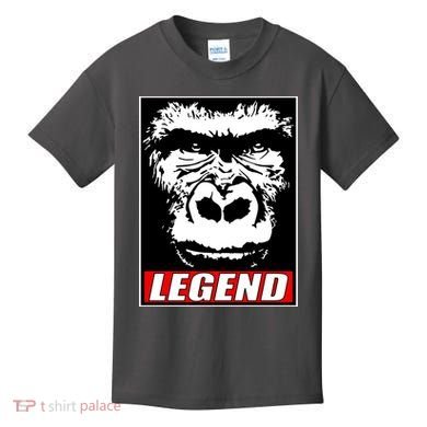 Harambe LEGEND Gorilla Poster RIP 2016 Kids T-Shirt