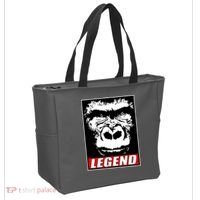Harambe LEGEND Gorilla Poster RIP 2016 Tote Bag thumb 2