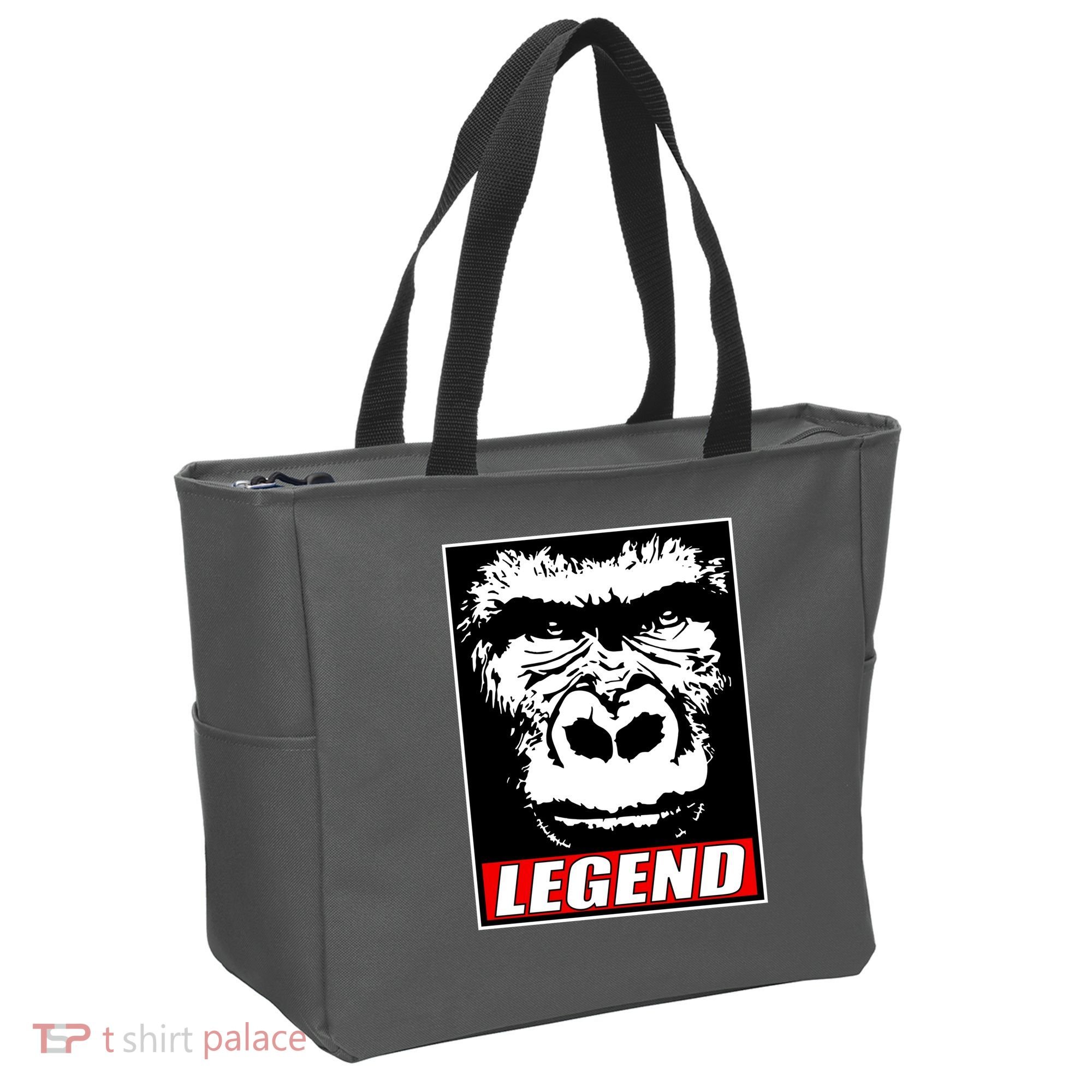 Harambe LEGEND Gorilla Poster RIP 2016 Tote Bag