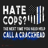 Hare Cops? Need Help Call A Crackhead Beanie thumb 2