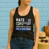 Hare Cops? Need Help Call A Crackhead Women's Tank Top thumb 2