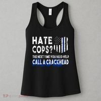 Hare Cops? Need Help Call A Crackhead Women's Tank Top thumb 3