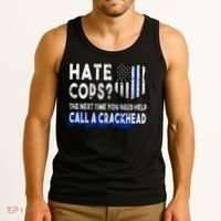 Hare Cops? Need Help Call A Crackhead Tank Top thumb 3
