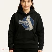 Hare Trigger Gangster Bunny Hoodie thumb 5