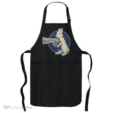 Hare Trigger Gangster Bunny Apron