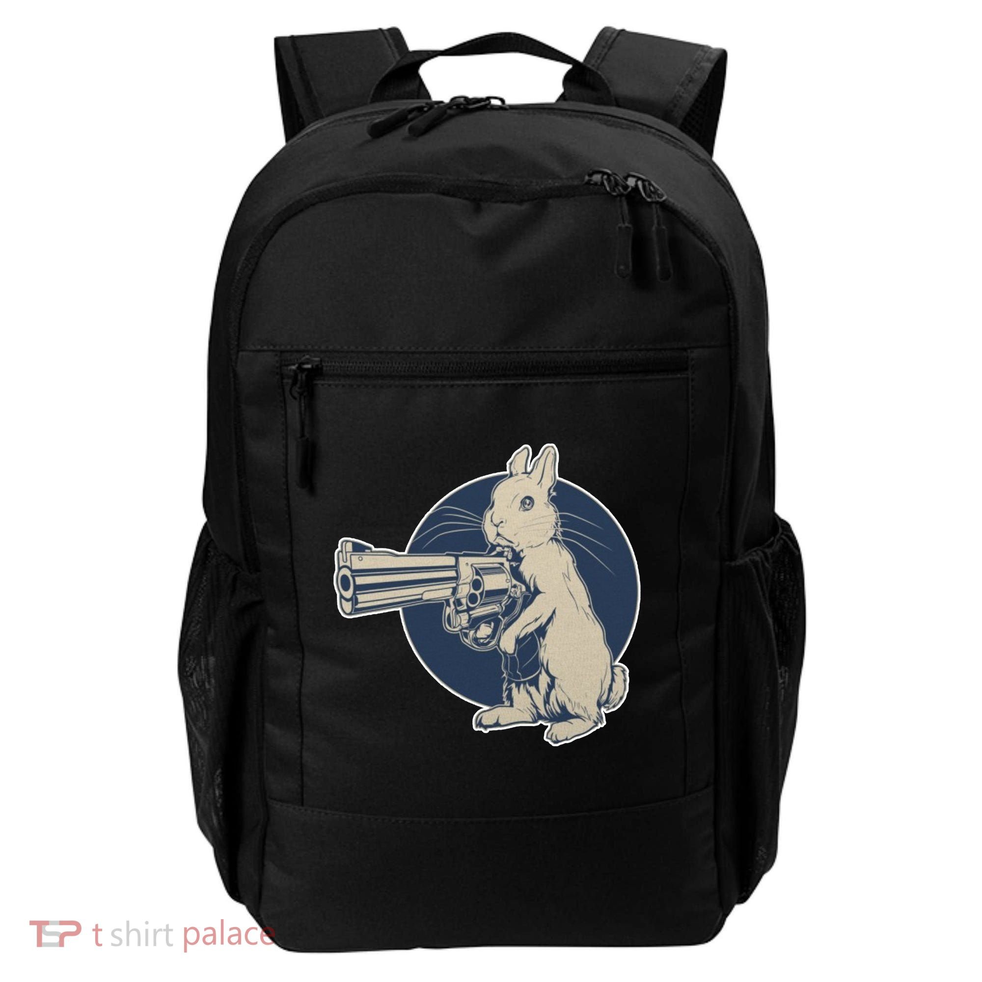 Hare Trigger Gangster Bunny Backpack