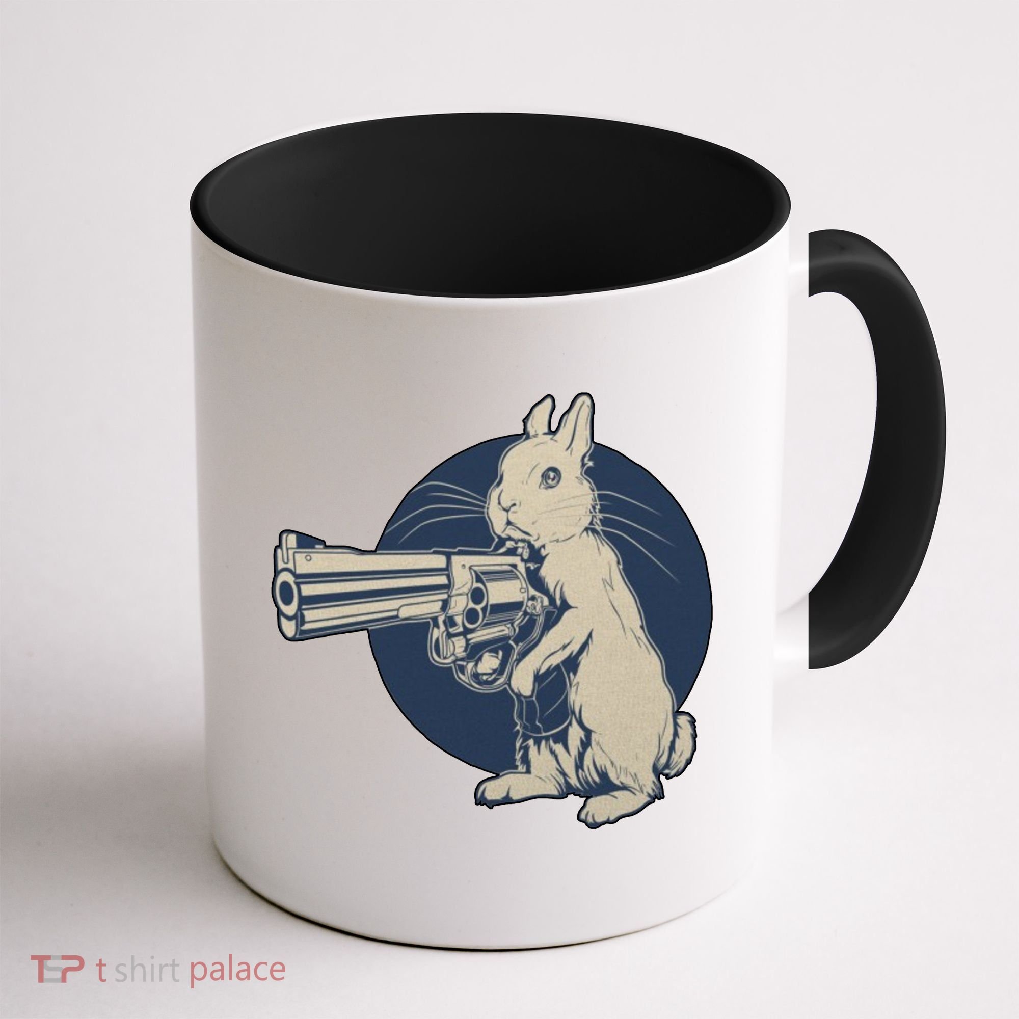 Hare Trigger Gangster Bunny Coffee Mug