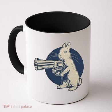 Hare Trigger Gangster Bunny Coffee Mug