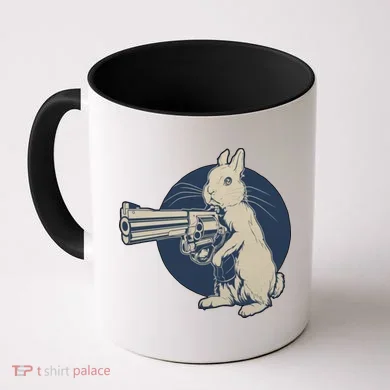 Hare Trigger Gangster Bunny Coffee Mug