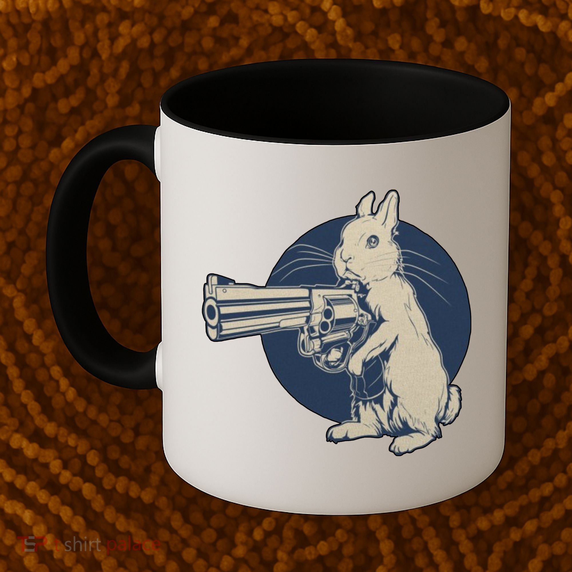 Hare Trigger Gangster Bunny Coffee Mug