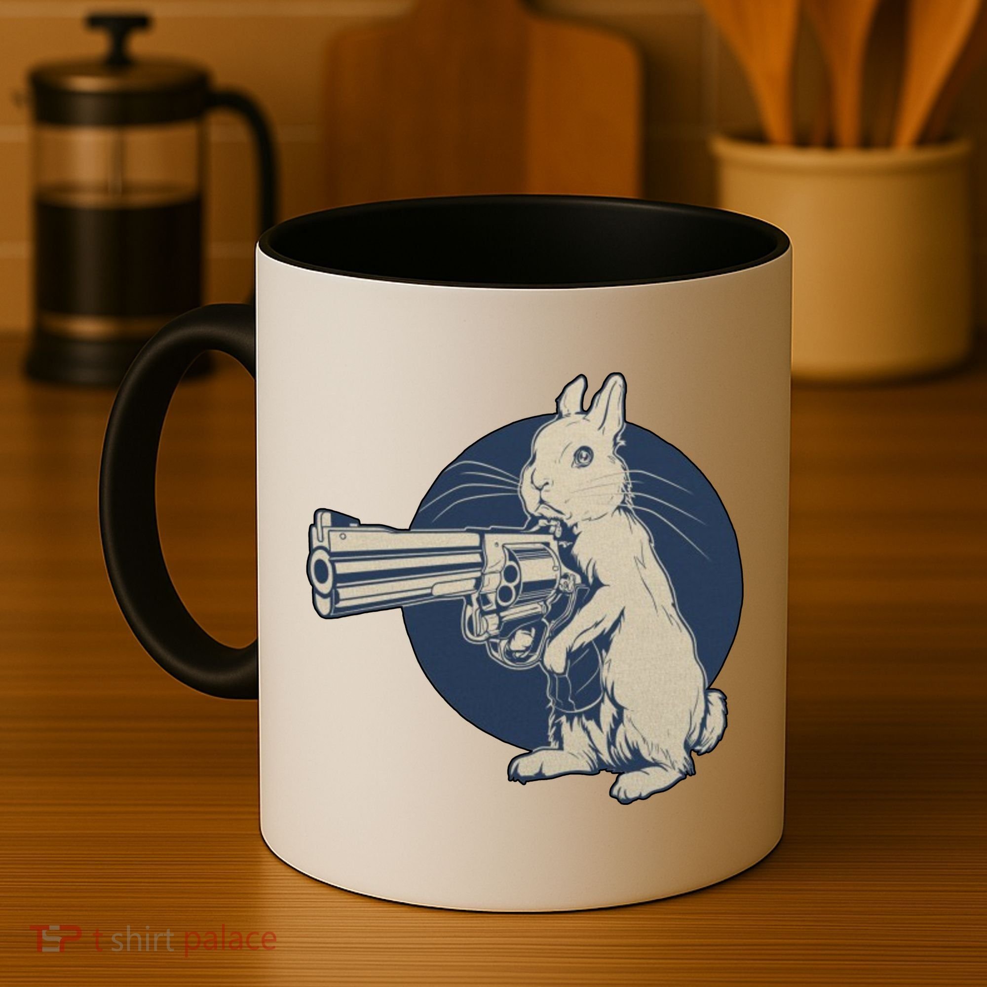 Hare Trigger Gangster Bunny Coffee Mug