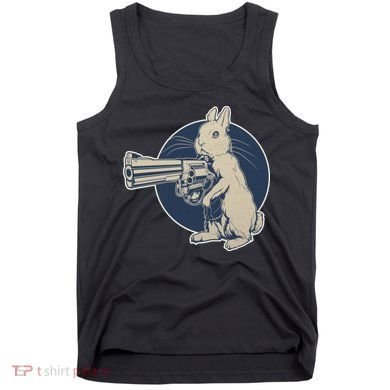 Hare Trigger Gangster Bunny Tank Top