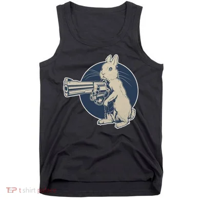 Hare Trigger Gangster Bunny Tank Top