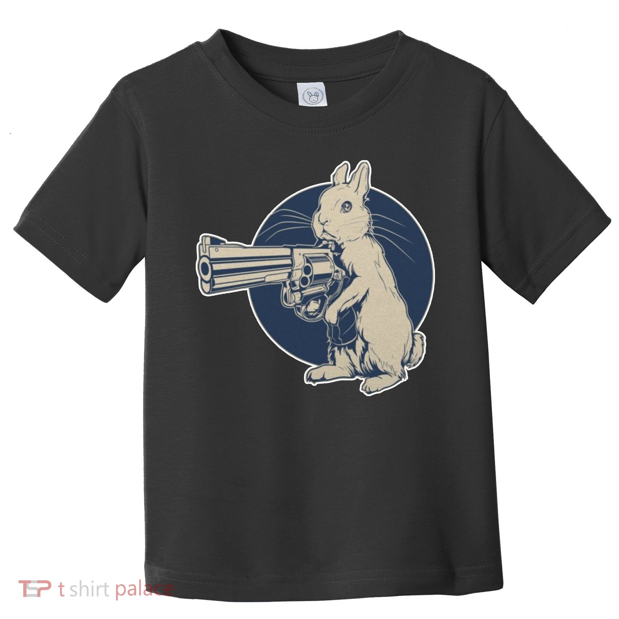 Hare Trigger Gangster Bunny Toddler T-Shirt