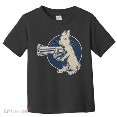 Hare Trigger Gangster Bunny Toddler T-Shirt