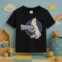 Hare Trigger Gangster Bunny Toddler T-Shirt thumb 3