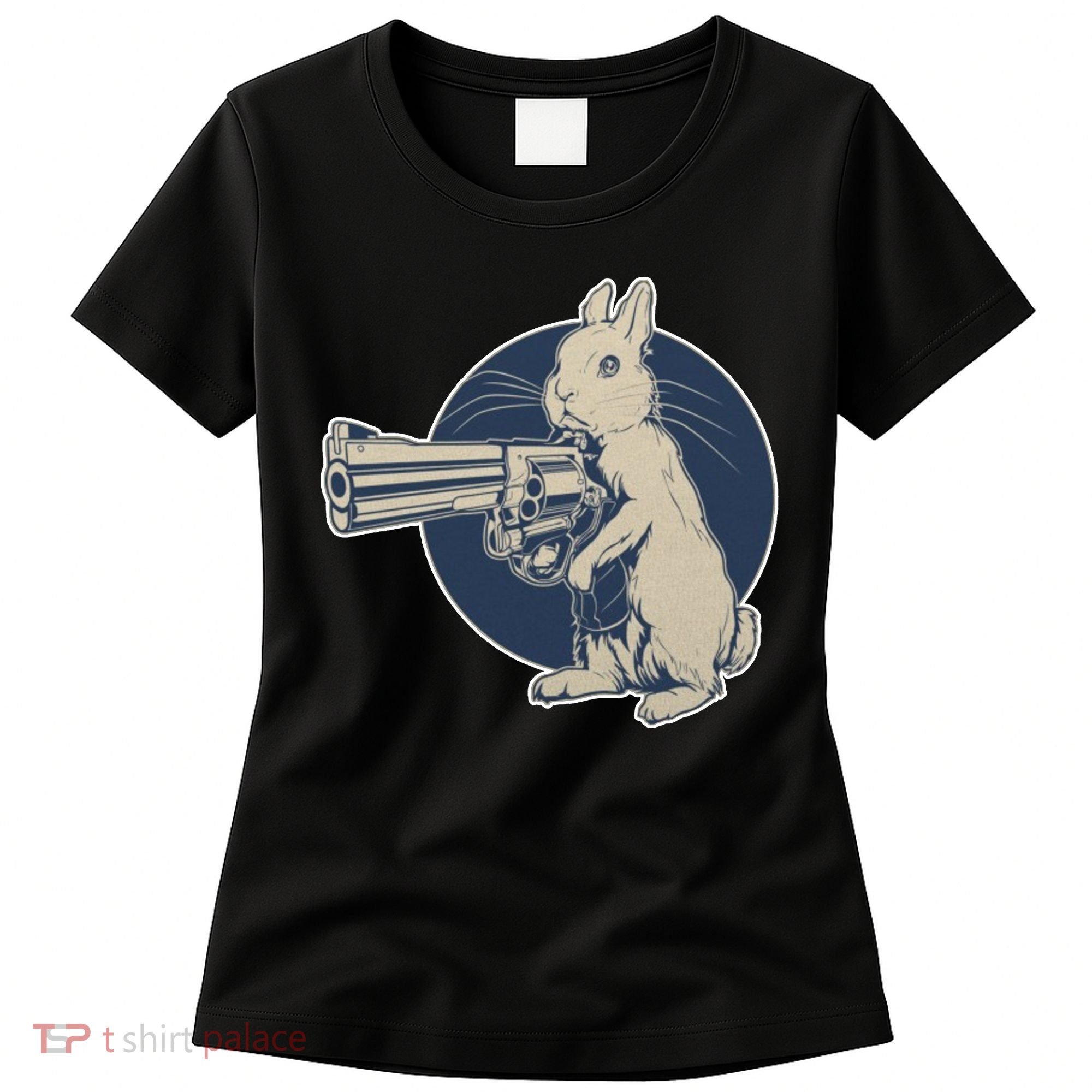 Hare Trigger Gangster Bunny Women's T-Shirt