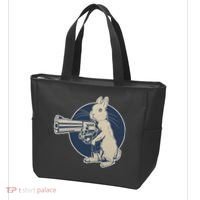 Hare Trigger Gangster Bunny Tote Bag thumb 3