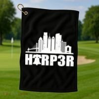 Harper Philly Baseball Golf Towel thumb 1