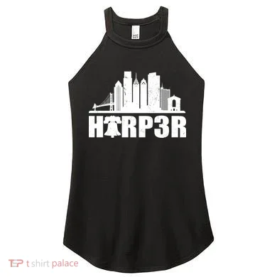 Harper Philly Baseball Women's Perfect Tri Rocker Tank