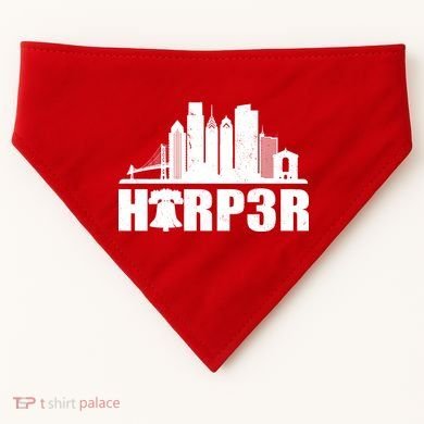 Harper Philly Baseball USA-Made Doggie Bandana