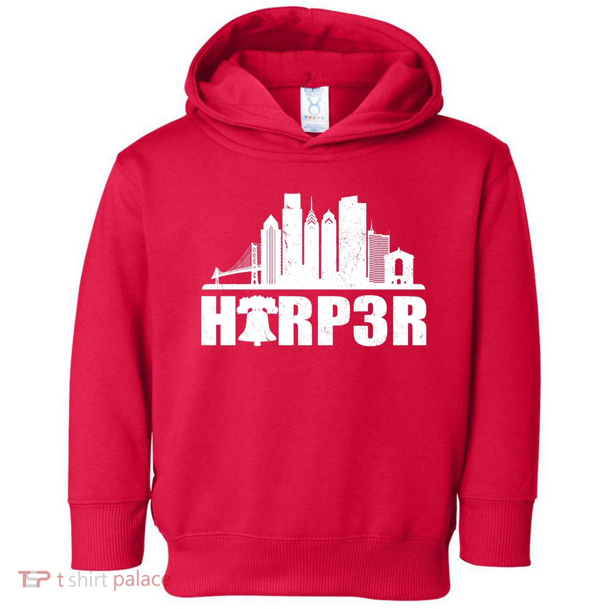 Harper Philly Baseball Toddler Hoodie