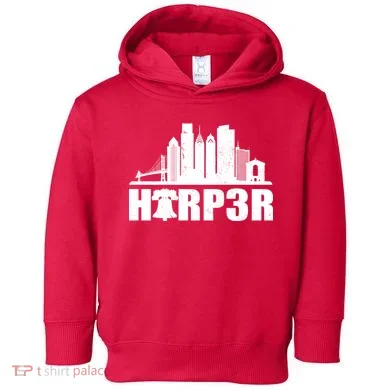 Harper Philly Baseball Toddler Hoodie