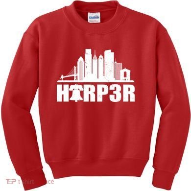 Harper Philly Baseball Kids Sweatshirt