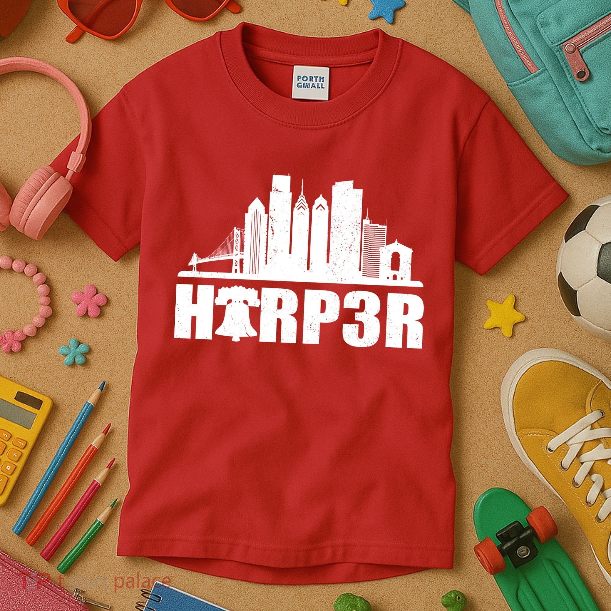 Harper Philly Baseball Kids T-Shirt