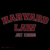 Harvard Law Just Kidding Tall Sweatshirt thumb 2