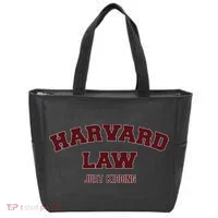 Harvard Law Just Kidding Tote Bag thumb 0