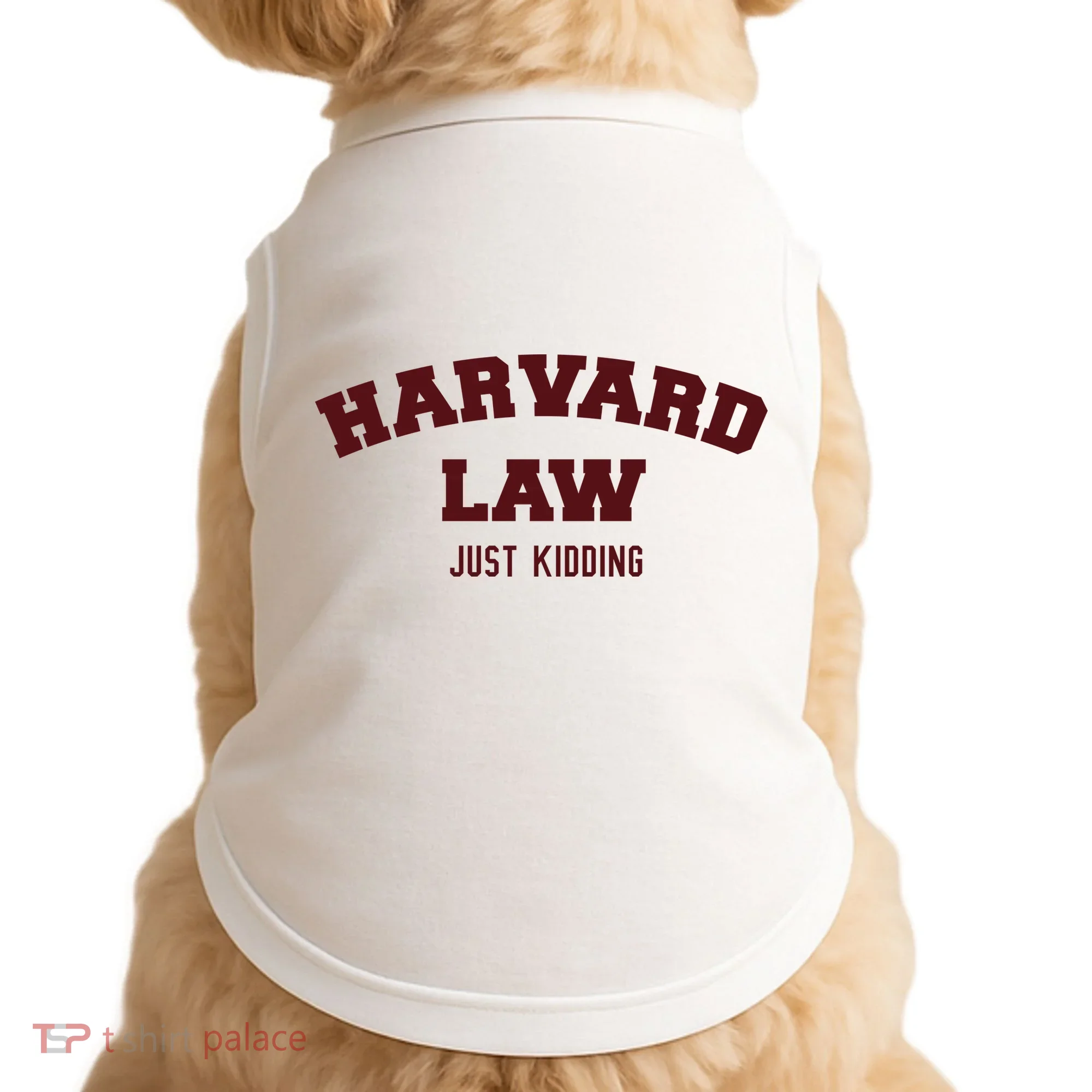 Harvard Law Just Kidding Doggie Tank