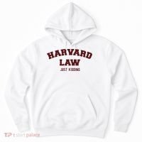 Harvard Law Just Kidding Hoodie thumb 0