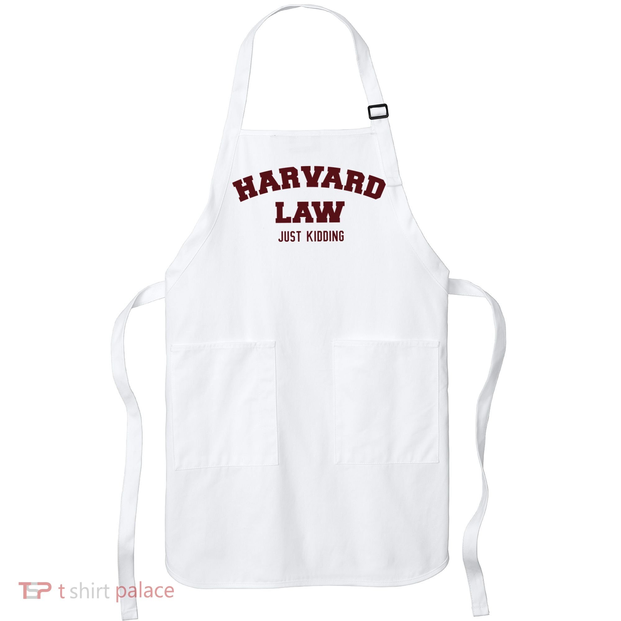 Harvard Law Just Kidding Apron