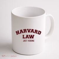 Harvard Law Just Kidding Coffee Mug thumb 1