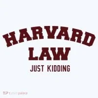Harvard Law Just Kidding Women's Hoodie thumb 2